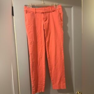 Casual Pink-Orange Pants